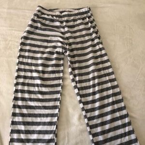 Girls L(10-12) pj striped pants so soft!